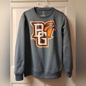 Adidas ClimaWarm Unisex Med. Bowling  Green Falcons Pullover SweatShirt. Gray